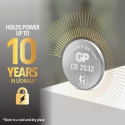 GP Batteries CR2032 1 stk. Lithium M�ntbatteri 3V