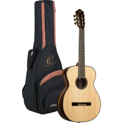 Ortega GRANDSUITE The Private Room 4/4 St�rrelse Klassisk Guitar m/mikrofon &amp; lydhul inkl. taske