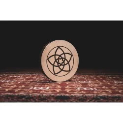 Meinl Sonic Energy HD16WB-VF Venus Flower H�ndtromme m/h�ndplukket gede skind (16&Prime;/40cm,Valn�dbrun)