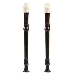 Cascha HH-2173 Plastik Blokfljte m/tysk greb inkl. taske &amp; rengringsstang