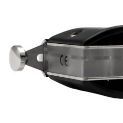 Cascha HH-2290 Kromatisk 12-48 Mundharmonica 12 huller med 48 toner (C4 - D7) inkl. etui &amp; pudseklud