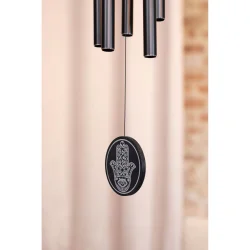 Meinl Sonic Energy HMC36BK Hamsa Meditation Chimes (90 Cm, 432 Hz, Sort) 