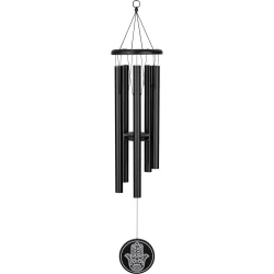 Meinl Sonic Energy HMC36BK Hamsa Meditation Chimes (90 Cm, 432 Hz, Sort) 