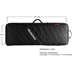 Mono M80-K61-BLK keyboard taske 
