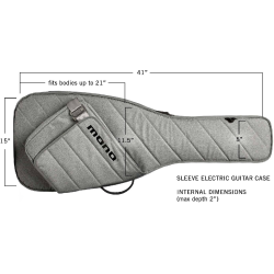 Mono M80-SEG-ASH elektrisk guitar taske 