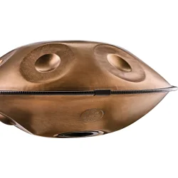 Meinl Sonic Energy HPSTL11 Sensory Handpan Stainless Steel (F Pygmy,11 Notes, 440 Hz) Vintage Copper