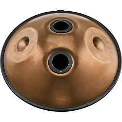 Meinl Sonic Energy HPSTL11 Sensory Handpan Stainless Steel (F Pygmy,11 Notes, 440 Hz) Vintage Copper