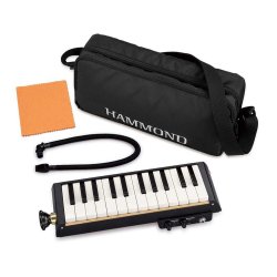 Hammond PRO-24B Elektrisk/Akustisk Bass Melodion (24 tangenter, f - e2) inkl tilbeh�r &amp; taske