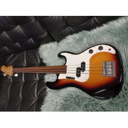 Brugt Vintage 80`s Hohner Arbor Bndls P Bas Sunburst