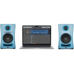 Kali Audio LP-UNF 2-vejs Aktiv Ultra Nearfield Studiemonitor H�jttalersystem (bl�)
