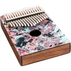 Meinl Percussion KA17CR Lydhul Design Serien Kalimba C Dur 17 Noder (Coral Reef) inkl. tilbeh�r