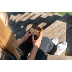 Meinl Percussion KA17LV Lydhul Design Serien Kalimba C Dur 17 Noder (Lava) inkl. tilbeh�r