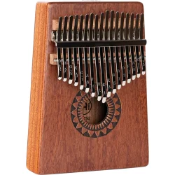 Meinl Percussion KA17SU Lydhul Design Serien Kalimba C Dur 17 Noder (Sun) inkl. tilbeh�r