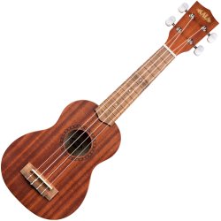 Kala KA-15S. Mahogany Soprano Ukulele Uden Binding
