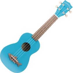 Kala MK-SS/BLU. Makala Shark, Sopran Ukulele, Mako Blue