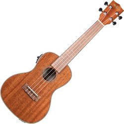 Kala KA-CGE. Koncert glans mahogni ukulele m/EQ