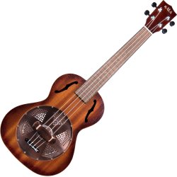 Kala KA-RES-BRS. Mahogni Burst Tenor Resonator Ukulele