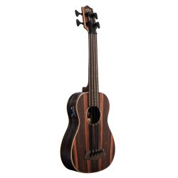 Kala UBASS-EBY-FS. Ibenholt U-Bas, Fretted inkl. taske