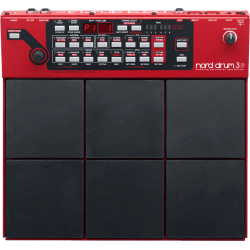 Nord Drum 3P - 6-kanals Modeling Percussion Synthesizer (6 integrerede justerbare gummipads)