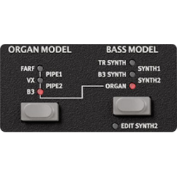 Nord Organ 3 Orgel (triple sensor tangenter) 