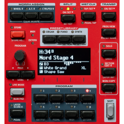 Nord Stage 4 73 - Stage Piano/Synthesizer (73 fuldv�gtede triple sensor tangenter m/aftertouch)