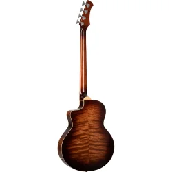 Ortega KTSM2-4 Signature Series Ken Taylor Medium Scale Akustisk bas m/mikrofon inkl. taske 