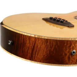 Ortega KTSM2-4 Signature Series Ken Taylor Medium Scale Akustisk bas m/mikrofon inkl. taske 