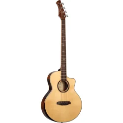 Ortega KTSM2-4 Signature Series Ken Taylor Medium Scale Akustisk bas m/mikrofon inkl. taske 