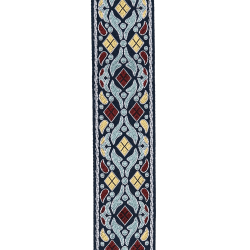 D'Addario Accessories 50RW01 Eco-Comfort Vvet Nylon 50mm Guitarrem (Navy)