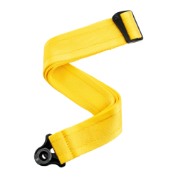 D'Addario Accessories 50BAL07 Vvet Nylon 50mm Guitarrem m/Auto Lock (Mellow Yellow)