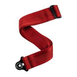 D'Addario Accessories 50BAL11 Vvet Nylon 50mm Guitarrem m/Auto Lock (Blood Red)