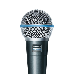 Shure Beta 58A Dynamisk Vokal Mikrofon