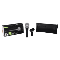 Shure SM58 Dynamisk Vokal Cardioid Mikrofon