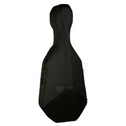 Arvada 3/4  Strrelse Kontrabas Kuffert m/indvendig velour foer, skulderremme, hjul og lomme 