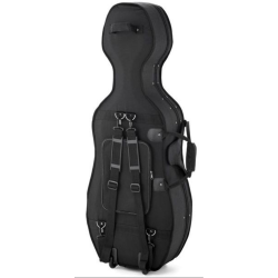 Arvada 4/4 StrrelseCello Kuffert m/rygsk remme, hndtag &amp; hjul
