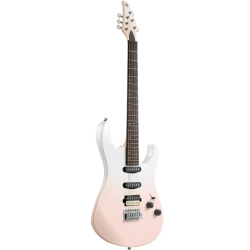 Donner DMT-66 Elektrisk Guitar m/HSS konfiguration inkl. taske &amp; tilbeh�r (Pink-White)
