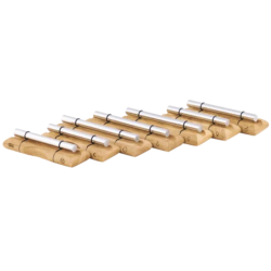Meinl Sonic Energy EC-SET-CHA-7 Planetarisk Energiklokker 7-delt Chakra S�t inkl. k�ller &amp; bomuldsposer
