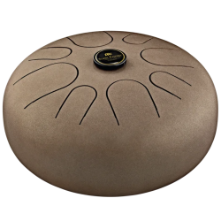 Meinl Sonic Energy STD2VB 12" Steel Tongue Drum (A Akebono, vintage brun) inkl. taske &amp; k�ller