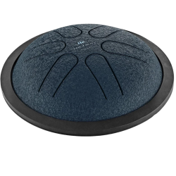 Meinl Sonic Energy MSTD2NB 6" Mini Steel Tongue Drum (A-dur, marinebl�) inkl. pose &amp; k�ller