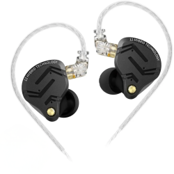 KZ ZS12 Pro X Hybrid In-Ear H�retelefoner m/12 Drivere &amp; Tuning-Switches