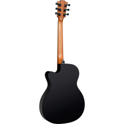 L�G T118ASCE-BLK Slim Western Guitar med pickup