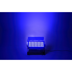 Algam Lighting ARCHITEK600V-IP Udendrs LED Wash Projektor (40 x 15W RGBW IP65 LED) inkl. tilbehr