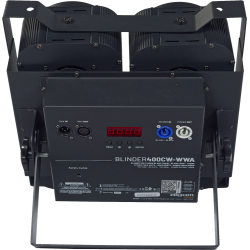 Algam Lighting BLINDER400CW-WWA COB Blinder (4x100W LED Kold Hvid, Varm Hvid, Amber) inkl. tilbehr 