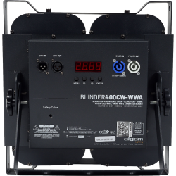 Algam Lighting BLINDER400CW-WWA COB Blinder (4x100W LED Kold Hvid, Varm Hvid, Amber) inkl. tilbehr 