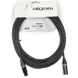 Algam Lighting DMX3-10M 3-pin DMX Kabel (10 meter)