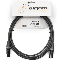 Algam Lighting DMX3-3M 3-pin DMX Kabel (3 meter)