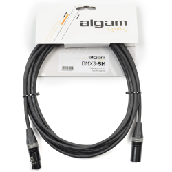 Algam Lighting DMX3-5M 3-pin DMX Kabel (5 meter)
