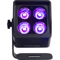 Algam Lighting EVENTPAR44-QUAD-IP LED Batteri PAR-lampe  (4 x 4W 4-i-1 RGB-WW LED) inkl. tilbehr