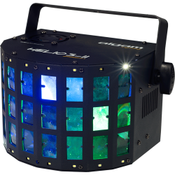 Algam Lighting HELIOS II 2-i-1 Derby LED Lyseffekt m/Strobe inkl. tilbehr