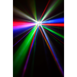 Algam Lighting HELIOS II 2-i-1 Derby LED Lyseffekt m/Strobe inkl. tilbehr